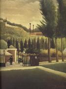 Henri Rousseau The Customs House oil painting